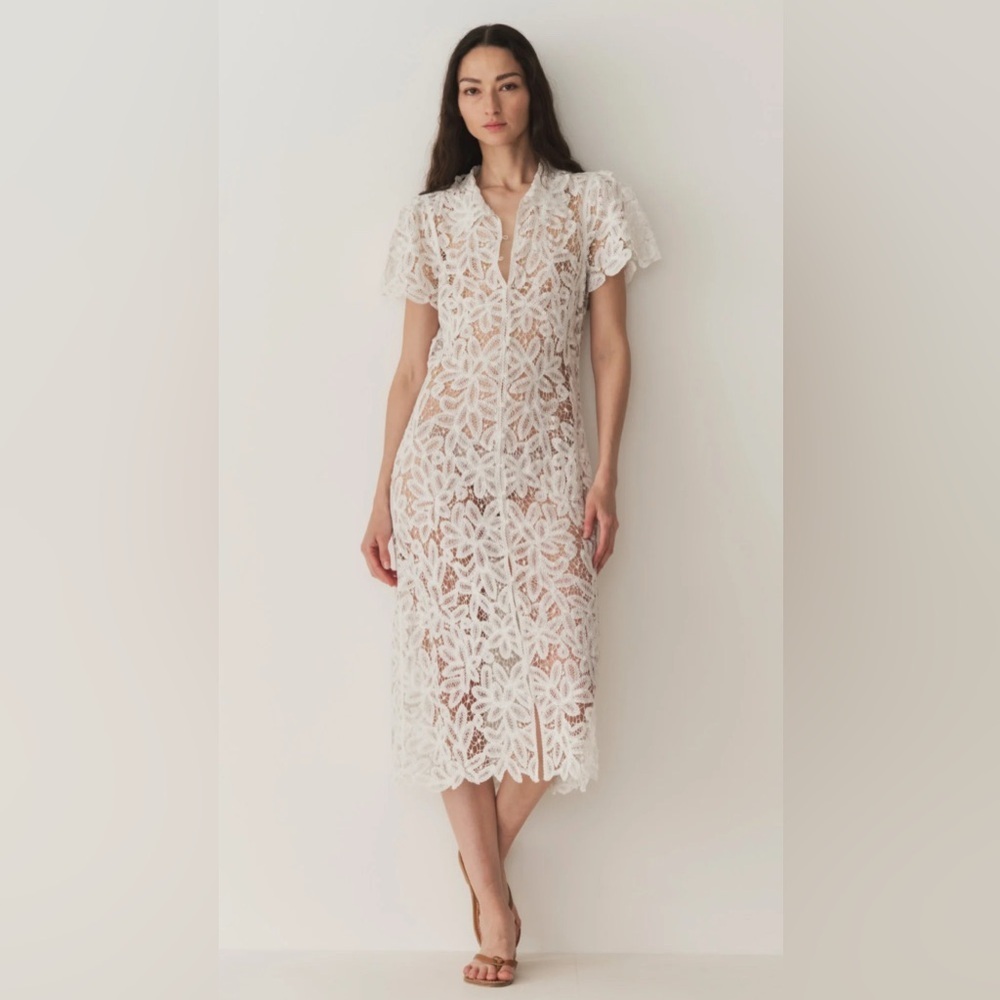 DÔEN Heirloom Etoile Lace Dress in salt NWT - Picture 2 of 13